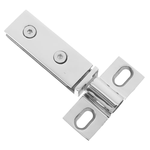 OSALADI Cabinet Door Hinge Stainless Steel Pivot Hinge for Glass Inserts Secure Fit Easy Adjustment Shower