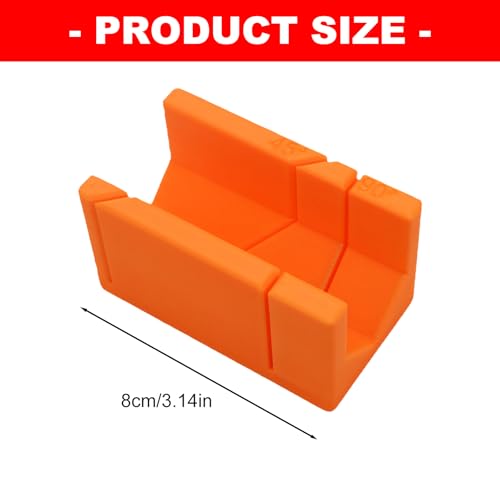 Herramienta de ángulo de corte compacta caja de ingletes manual para madera 3