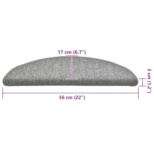 Alfombrillas para escalones antideslizantes con superficie autoadhesiva protectora de madera 3