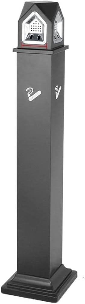 Amazon.com: Ashtray for Outside Patio Outdoor Floor Ashtray Outdoor/Indoor  Cigarette Post Outdoor Cigarette Butt Bin 119cm High Terrace Ashtray  (Black) Ash Tray Outdoors Cigarette Butt Receptacle : Industrial &  Scientific