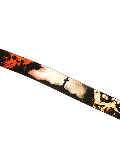 Lowlife Graveyard Shift Leather Belt in Full Colour Print (30" - 34" Waist (M))3