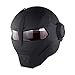 ZOLOP Casco integrale da motociclista, certificazione DOT, casco Flip Iron Man Transformers Harley stile retrò (Matte nero, XL)