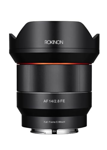 Rokinon 14mm F2.8 AF Wide Angle, Full Frame Auto Focus Lens for Sony E Mount