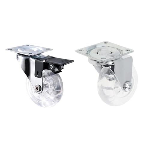 Roulettes pivotantes universelles robustes pour meubles durables sans rayure