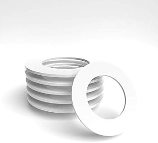 Round Downlight/Spotlight Surround/Bezel Repair Ring MATT White (60mm Hole, 100mm Outside)
