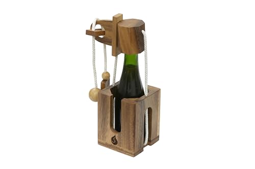 Puzzle en bois bouteille de bière pour animer vos soirées jeux