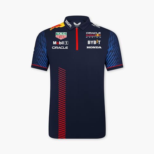 Red Bull Racing F1 Team Formula Poloshirt Offizielle Formel 1 - Blau - M