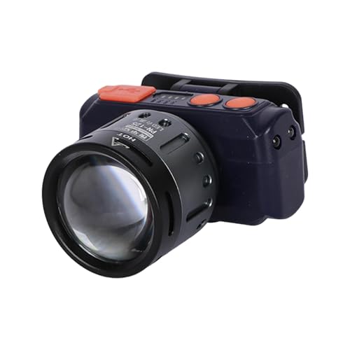 Linterna frontal LED ligera de aluminio para senderismo y camping 7