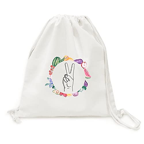 Sac en tissu pliable fruits et légumes sangle la victoire du geste vrac
