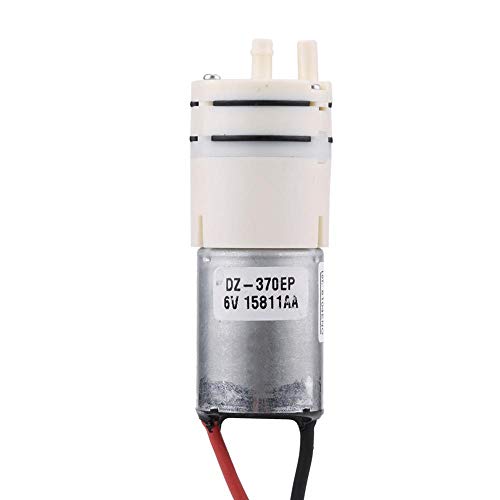 RC Water Cooling Pump, Metal 3-6V 370 Water Cooling Pump JR Plug Accessory Part for Remote Control Aircraft Carrier/Warship/Battleship or ESC Needs Water Cooling