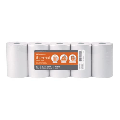 OfficeMax BPA-Free Calculator/POS Rolls, 2-1/4 x 50'