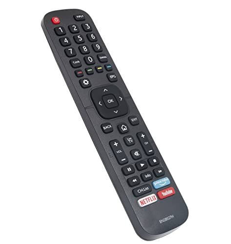 VINABTY Ersetzte Fernbedienung Passend für EN2BS27H Hisense A7100F TV 43A7100FTUK 50A7100FTUK 58A7100FTUK 65A7100FTUK 43A7100F 50A7100F 55A7100F 58A7100F 65A7100F 75A7100F