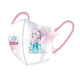 [PMKOEW] アナと雪の女王 子供用マスク 3dマスク 4D立体 子供 幼児 キッズマスク 防塵 UVカットフェイスカバー フェイスマスク 50枚,1,1 [並行輸入品]