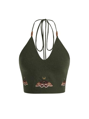 Verdusa Crochet Halter Top Boho