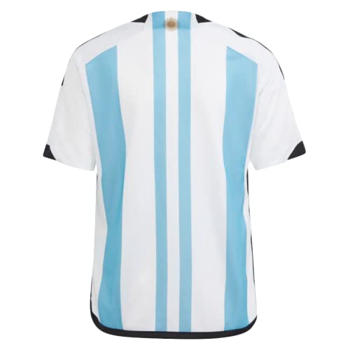 adidas boys Adidas Youth Soccer Argentina 2022 3-star Home Jersey - Image 3