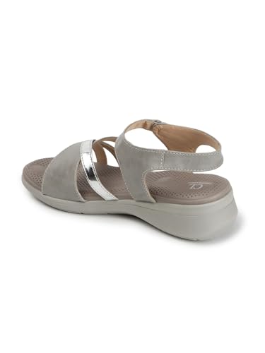 Image of Carlton London women's Lightweight Comfort Wedge Heel Back strap Sandals