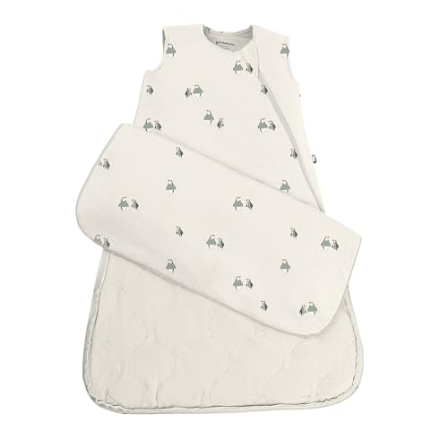 Image of GUNAMUNA günamüna Unisex Baby, Toddler Wearable Blanket, Sleeping Bag Bamboo Rayon, Sleep Sack with Diaper Zipper, 1.0 TOG