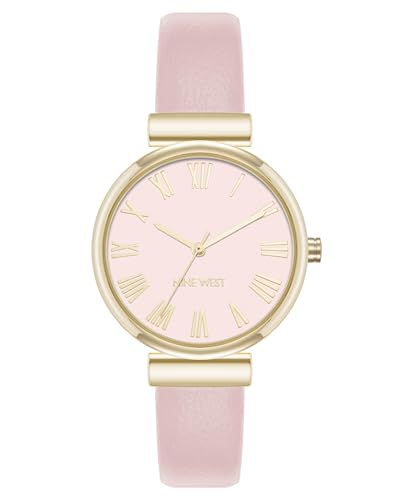 Nine West Women's Strap Watch NW/3164PKPK