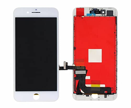 Image of Compatible for Apple iPhone 8 (White) LCD Display+Touch Screen Combo Folder