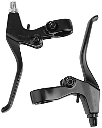 Leva del freno della bicicletta Freni in lega V Freni della bicicletta MTB Leva del freno della bicicletta Parti della manovella Accessori Leve del freno della bicicletta (Colore : Bianca) (Nero)