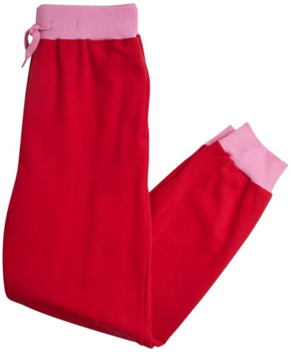 Image of DKNY Girls Sweatpants Set - 2 Piece Active Fleece Girls Sweatshirt and Jogger Youth Kids Sweatpants Matching Set (4-16)