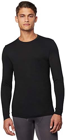 32 Degrees Heat Mens Performance Thermal Baselayer Crewneck Long Sleeve Top