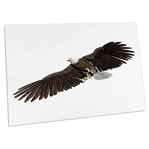 3dRose Boehm Graphics Bird - Bald Eagle Soaring - Desk Pad miniatura 1