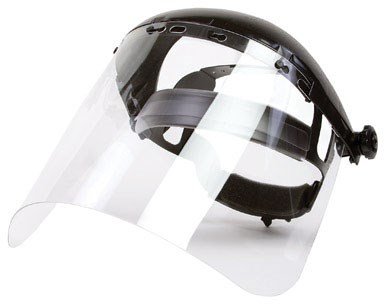 Forney 58605 Clear Grinding Shield Assembly With Ratcheting Type Headgear