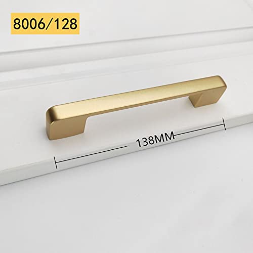 Qiguch66 Cabinet Handle Simple Easy To Install Zinc Alloy Free Screw Square Drawer Pull thumb #7