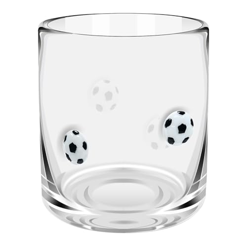 Sel Natural Soccer Icon Glasses 14oz Aesthetic Icon Juice Glass Cup
