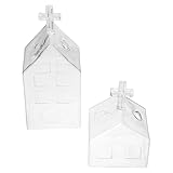 Décoration polyvalente : parfait comme vase chrétien pour un bureau, vase de chambre ou petit vase d’église, cet ensemble de vases en verre transparent s’harmonise avec les styles d’intérieur, mettant en valeur des éléments religieux ou décoratifs. il peut également servir de centre de table ou de pot de fleurs en verre