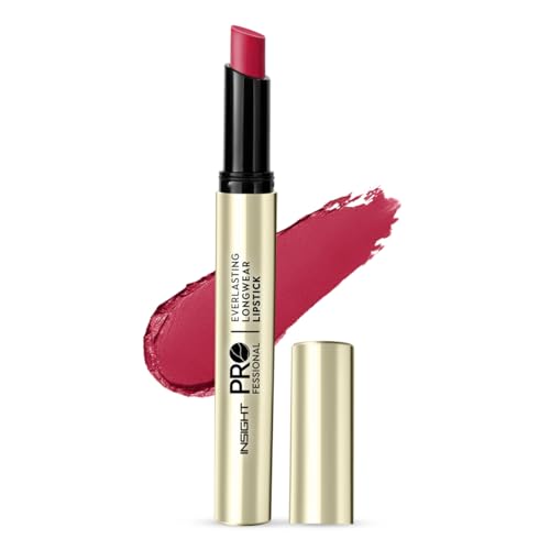 Image of INSIGHT Professional Everlasting Longwear Lipstick | Velvety Smooth Finish | Highly Pigmented | Transferproof,Waterproof,Smudgeproof | Infused with Vit E & Marula Oil - (Bots) 2.5gm