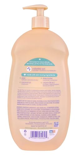 Image of Baby Magic Soothing Hair & Body Wash, Vanilla & Oat, Tear-Free, Free of Parabens, Phthalates, Sulfates and Dyes, 30 Fl Oz (Pack of 4)