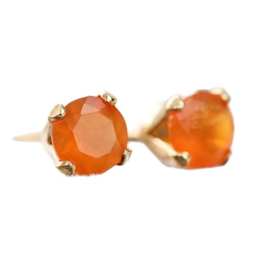 Cornaline puces d'oreilles 3mm pour un style minimaliste chic