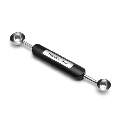 KitchenAid Gourmet Dual-Sided Melon Baller (Black)