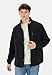 camel active Herren Fleecejacke mit Stehkragen Dunkelblau, Menswear-L