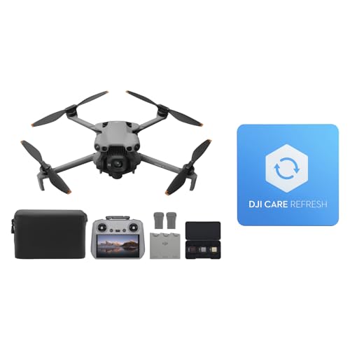 DJI Mini 5 Pro Fly More Combo mit DJI RC 2 und 1 Jahr Care (Automatisch Aktiviert), C0-Zertifiziert, 4K-Drohne für Anfänger, Drohne mit Kamera, 1-Zoll CMOS, Hinderniserkennung, 225°-Gimbal-Rotation