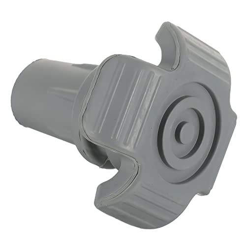 HAPINARY Anti-Slip Crutch Tips Walking Stick Accessories Rubber Foot Pad Covers for Poles