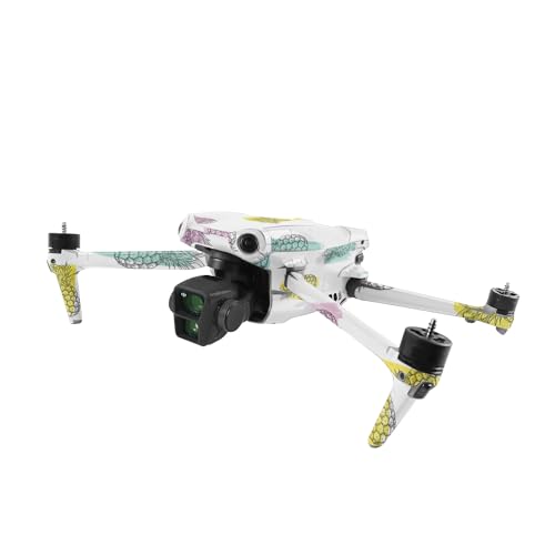 Image of MightySkins Skin Compatible with DJI Air 3 - Funky Pineapples | Protective, Durable, and Unique Vinyl Decal wrap Cover | Easy to Apply, Remove, and Change Style