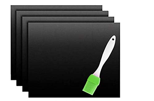 Slbest Set di 5 Tappetini da BBQ Griglia