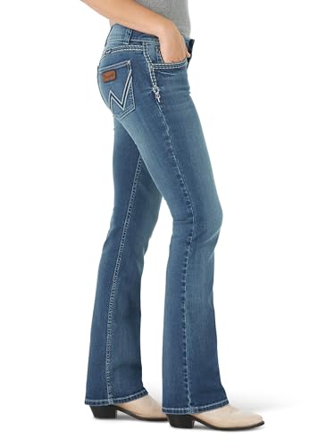 Image of Wrangler Ladies Retro Sadie Boot Cut Jeans