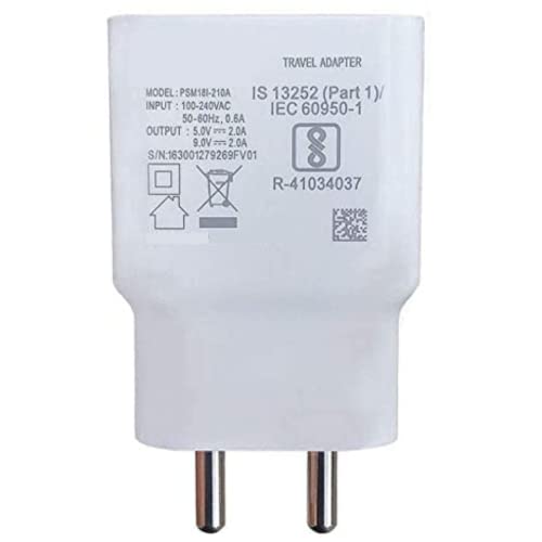 Image of Original 18W High Speed Charging Adapter Compatible with VIVO V17,V17 Pro,Y17,U10,Vivo V 5 Plus, V5S, Y31 [CH292 LY9596