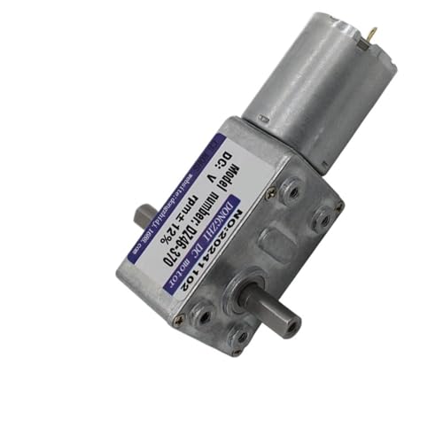 Moteur engrenage à vis sans fin DZ46-370GYS 24V silencieux