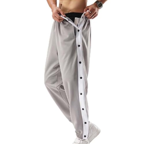 Pantalon de rééducation femme ample à boutonnières latérales
