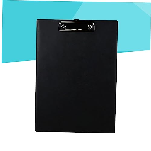 Tablette d'écriture A4 pvc noir porte-bloc note portable école - 5