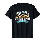Funny Riverboat Captain Shirt Awesome Job Occupation T-Shirt