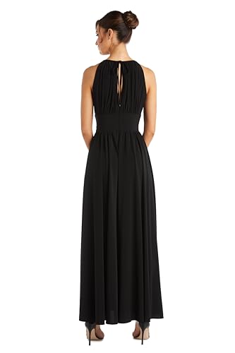 Image of R&M Richards Women's Beaded Waist Gown
