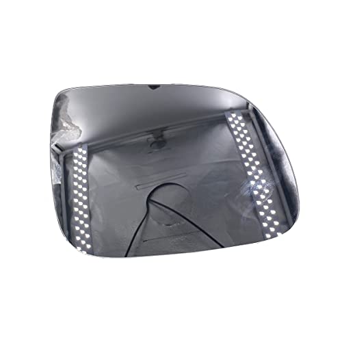 Verre de rétroviseur gauche pour remplacer miroir cassé Audi Q5 8R et Audi Q7 4L