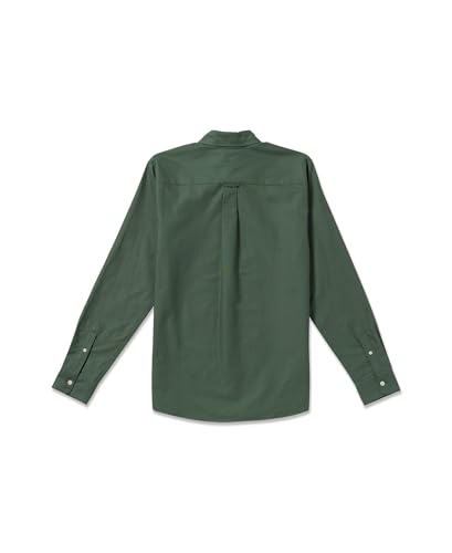 Image of Volcom Men's Long Sleeve Woven Button-up Shirt, Casual Or Dress Shirt for Work & Everyday Wear