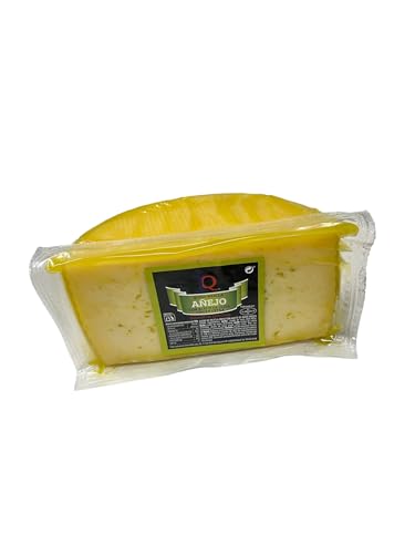 Queso Mezcla Añejo con Aceite de Oliva: Deleitando Paladares con Exquisita Combinación de Maduración y Elegancia Gastronómica, Tesoro Culinario Pleno de Placer y Sofisticación. (1/2 QUESO 1,5KG APROX)